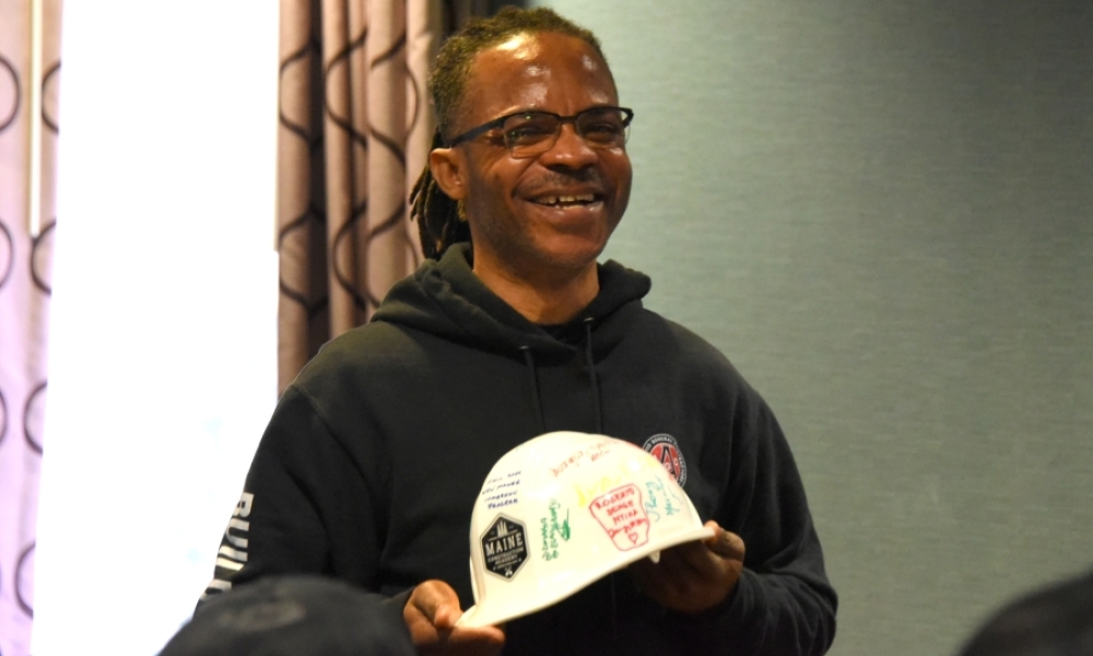 Working towards building new lives in Maine