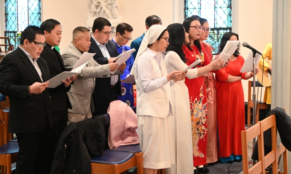Catholic Vietnamese community celebrates the Lunar New Year