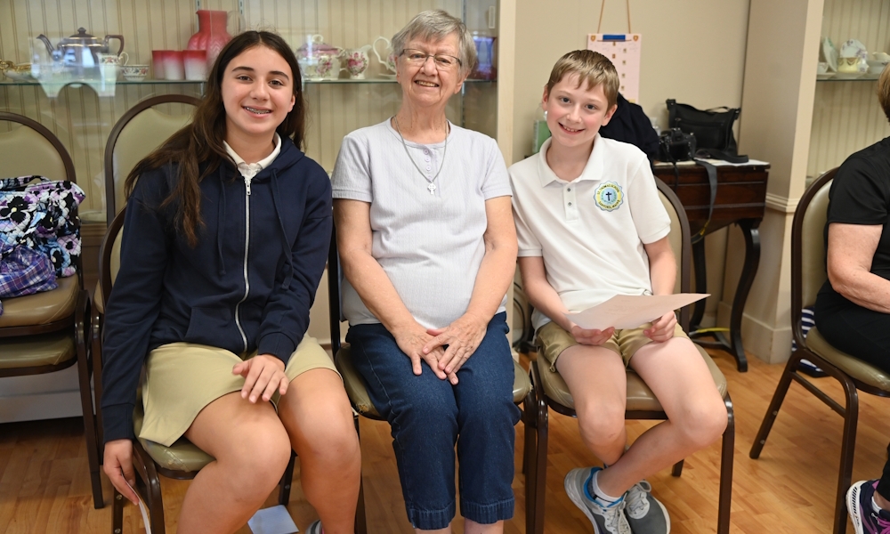 Pen pal program forges friendships