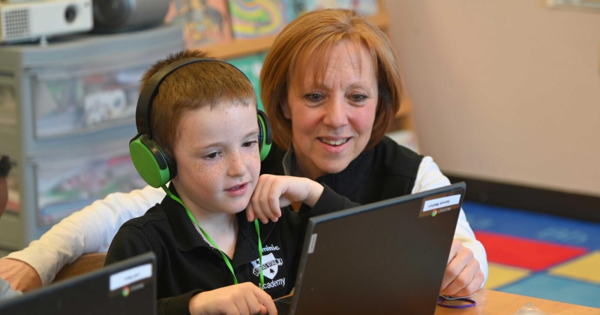 Michelle Rach Teacher of the year honored for her dedication to Catholic education ...