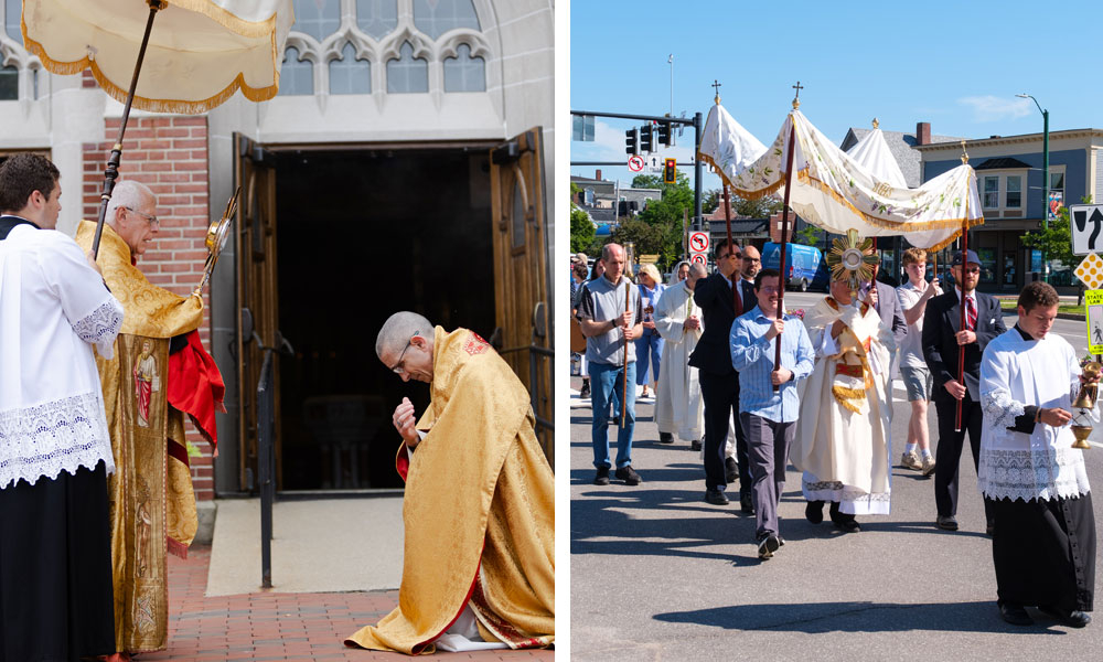 Hundreds encounter the Lord during the  National Eucharistic Pilgrimage’s visit to Maine