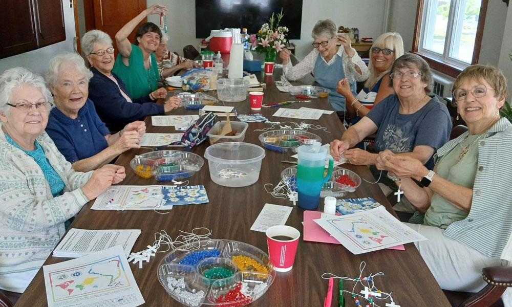 Local group makes rosaries for Archbishop Sheen’s beatification